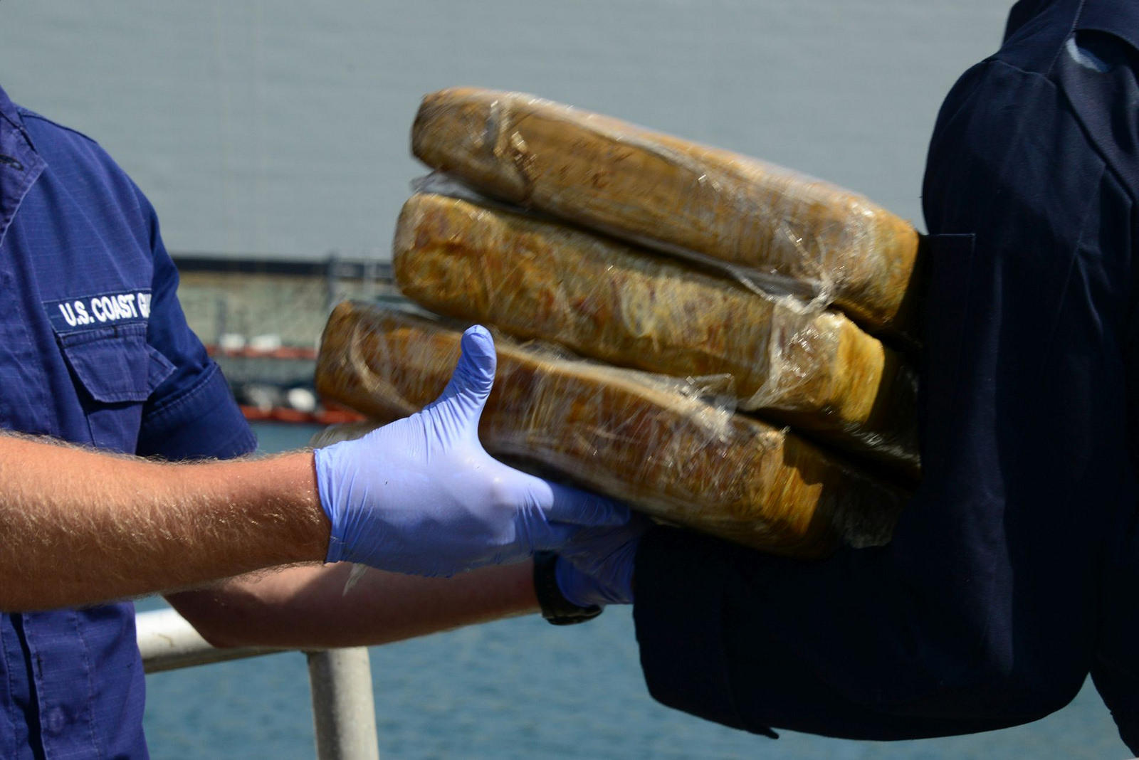 Marijuana seized by the U.S. Coast Guard in San Diego in May 2014. Credit: Coast Guard News/Creative Commons