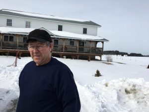 Jacques Rainville farmed in Highgate Center but low milk prices forced him out of business. Photo by John Dillon for VPR