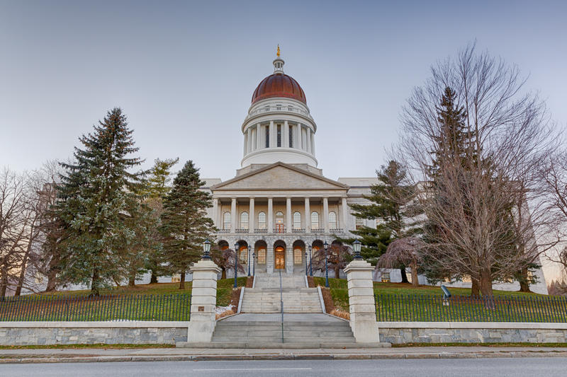 Maine's State House. FLICKR