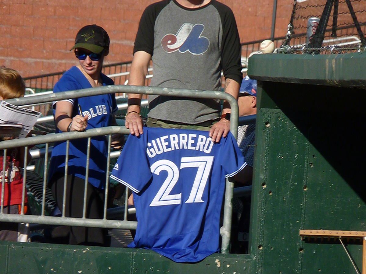 Fans hope to catch an autograph during a game in Manchester. Photo by Todd Bookman for NHPR