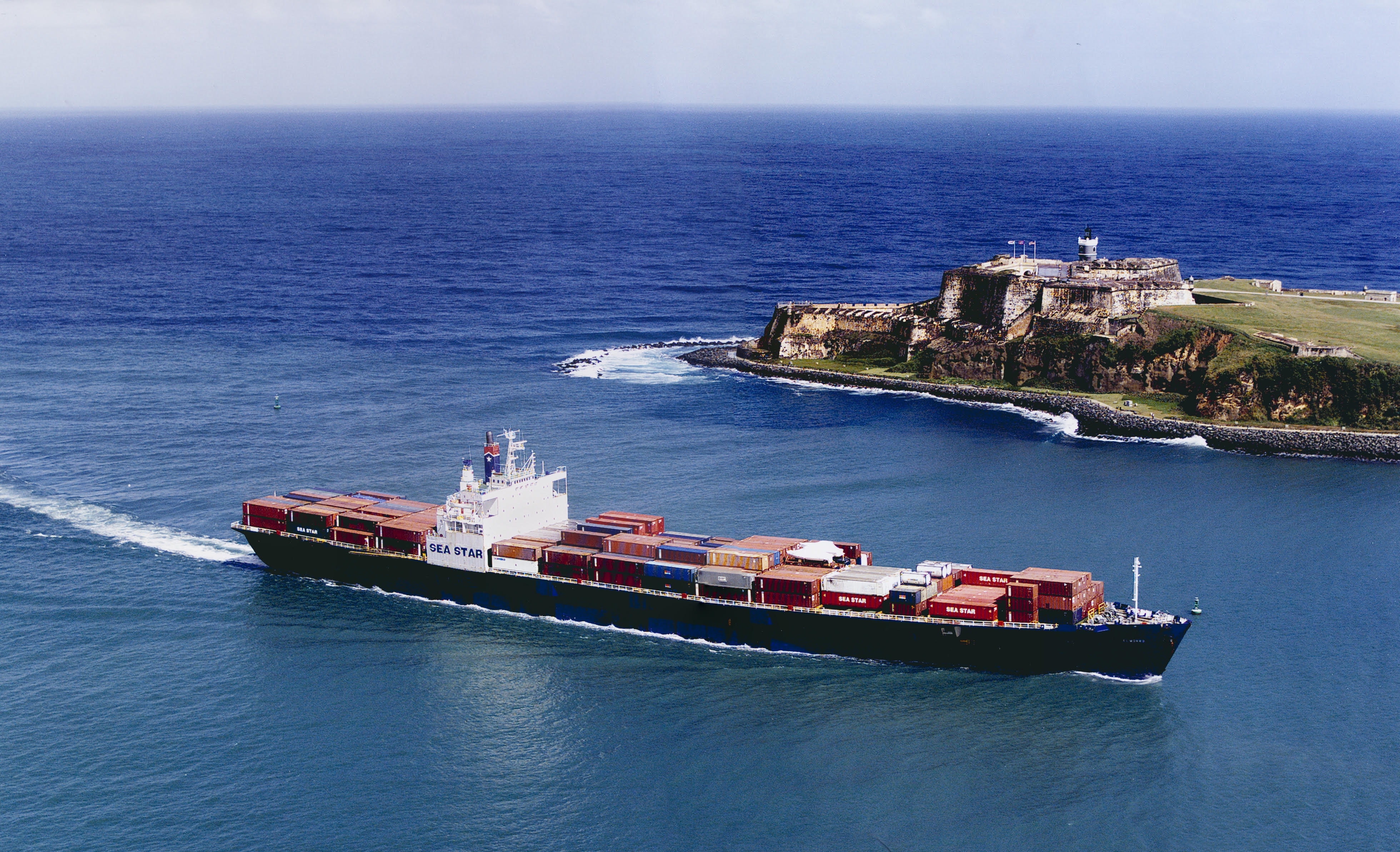 The container ship, El Faro. Photo courtesy of Paul Haley and Rachel Slade