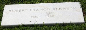 Robert F Kennedy's Headstone at Arlington National Cemetery. Photo by Tim Evanson, Flickr