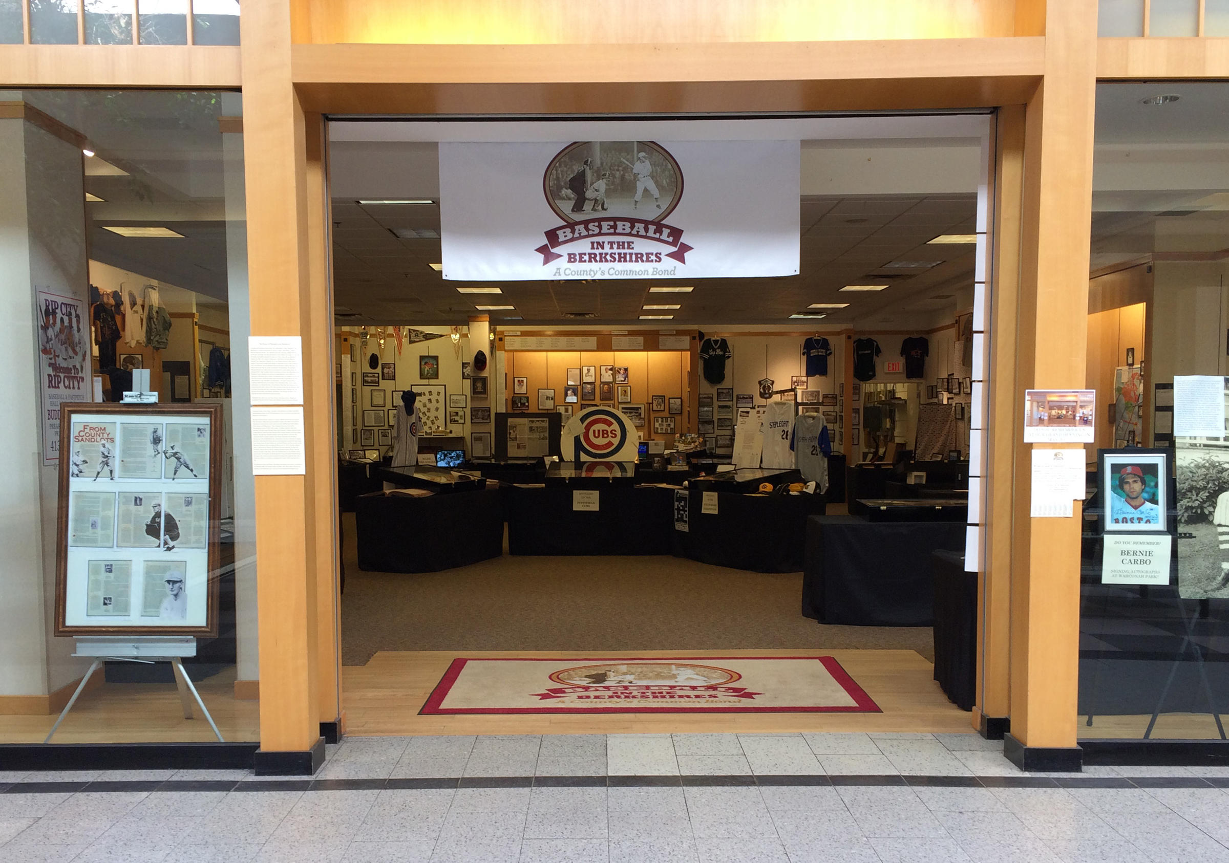 With more empty storefronts than full ones, the 30-year-old Berkshire Mall in Lanesborough, Massachusetts, has seen better days. But near Spencer Gifts and a now-shuttered Hollister, something rather unexpected is alive and well: baseball.