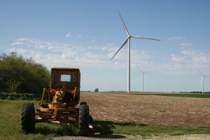 The Kocher Family Ranch on the Meridian Way Wind Farm in Cloud County, Kansas. Photo by Phil Warburg