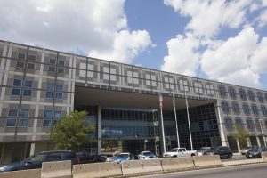 Boston Police Headquarters. Photo by Joe Difazio for WBUR