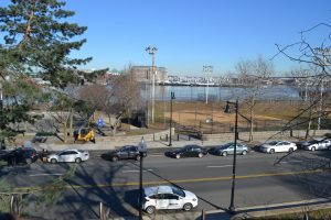 View from the top of Copp's Hill. Photo by Julia Press