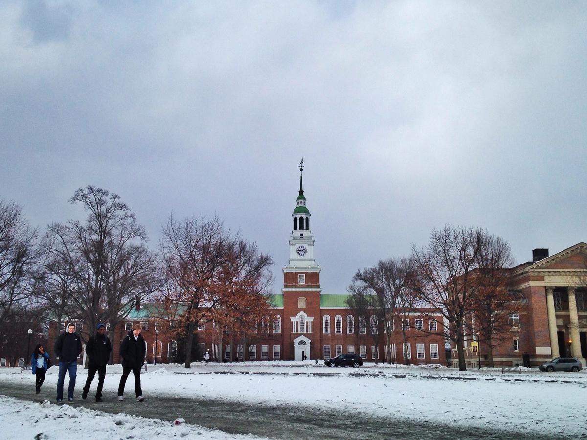 Dartmouth College. Photo by Allison Quantz for NHPR 