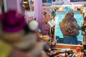 Sir Babygirl in her childhood bedroom. Photo by James Napoli