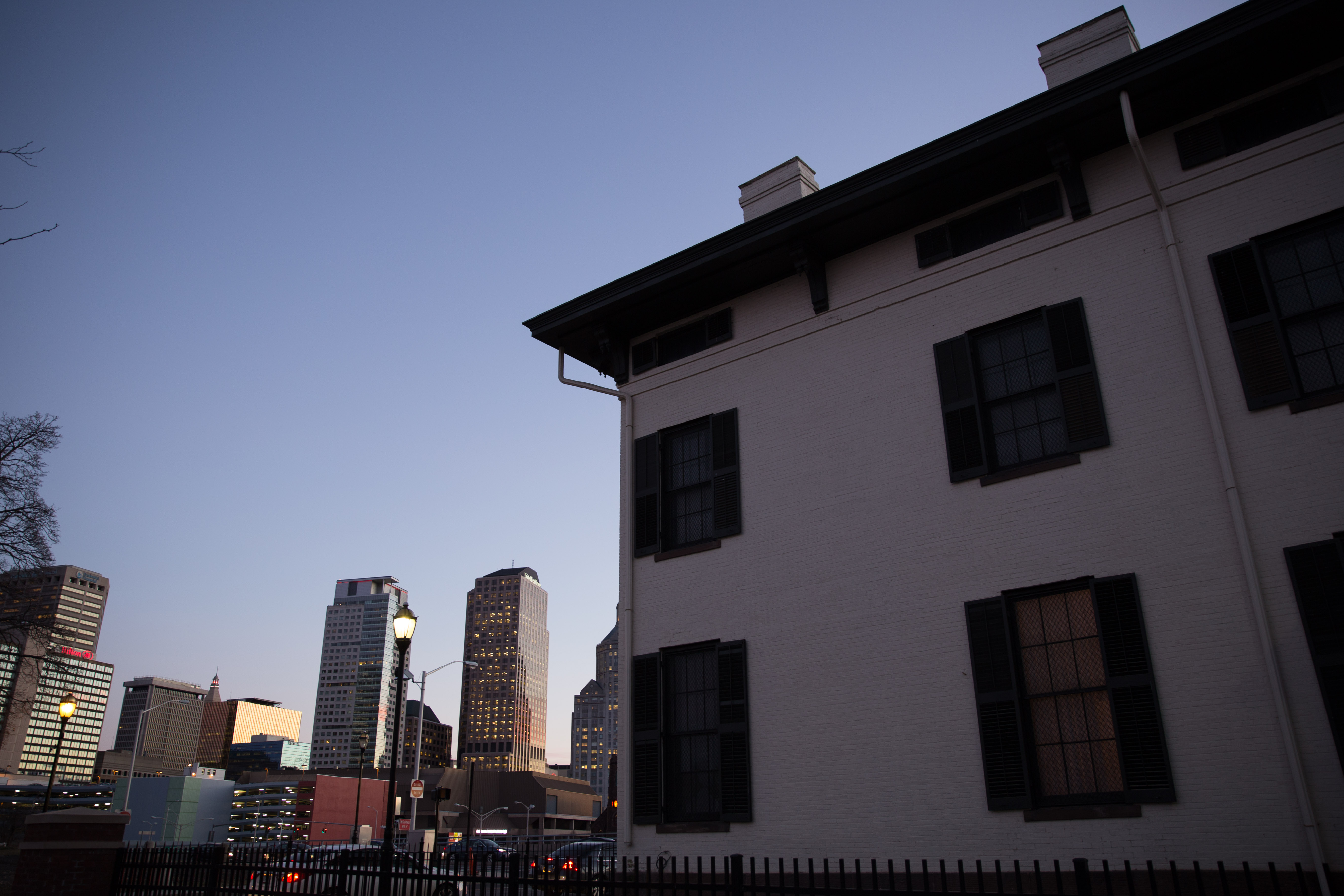 The Isham-Terry house in Hartford, Connecticut. Photo by Ryan Caron King for Connecticut Public Radio