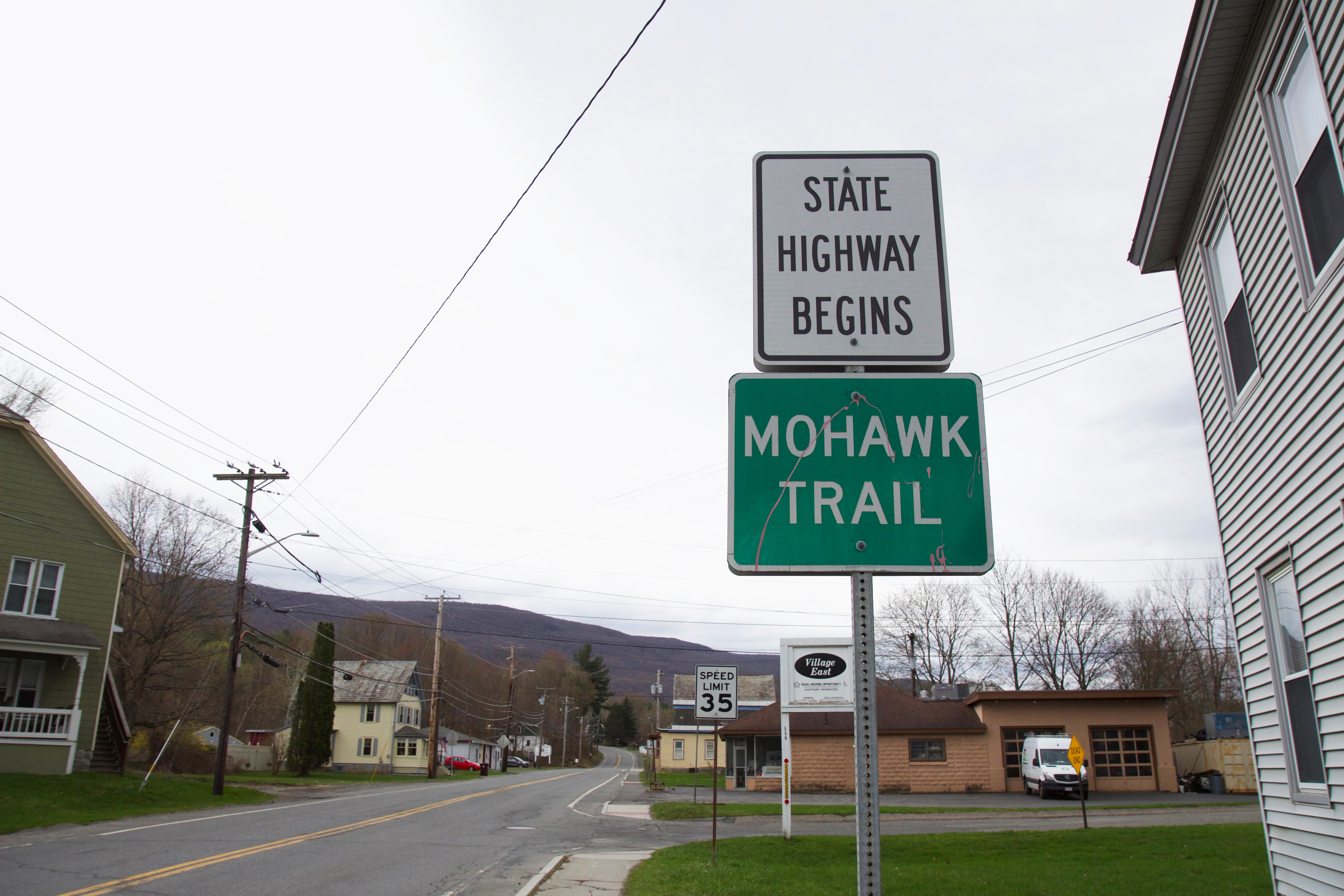 Even though its indigenous tribes, like the Mohicans, are still alive, The Mohawk Trail tends to represent Native presence in the past. This is in part due European colonizers forcing Native people out of their homelands and those tribes losing not only territory but traditions, resources, and documented history in the process. Over the past few decades, members of the Mohican Nation Stockbridge-Munsee Band, which now has a federally-recognized reservation in Wisconsin, has been making trips back east to try and preserve its past - and future. Photo by Elodie Reed