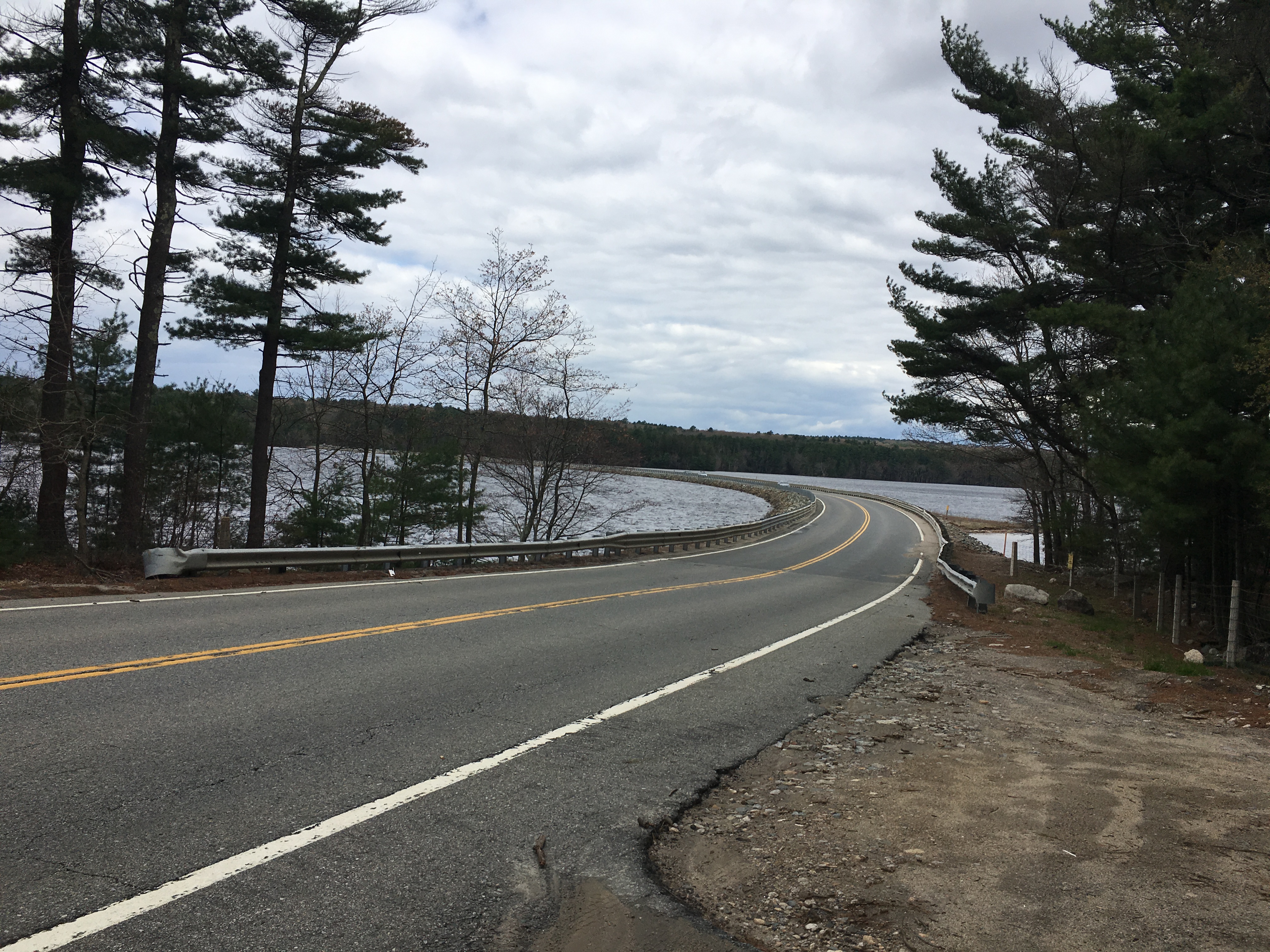 The Scituate Reservoir. Photo by Sofia Rudin for The Public's Radio