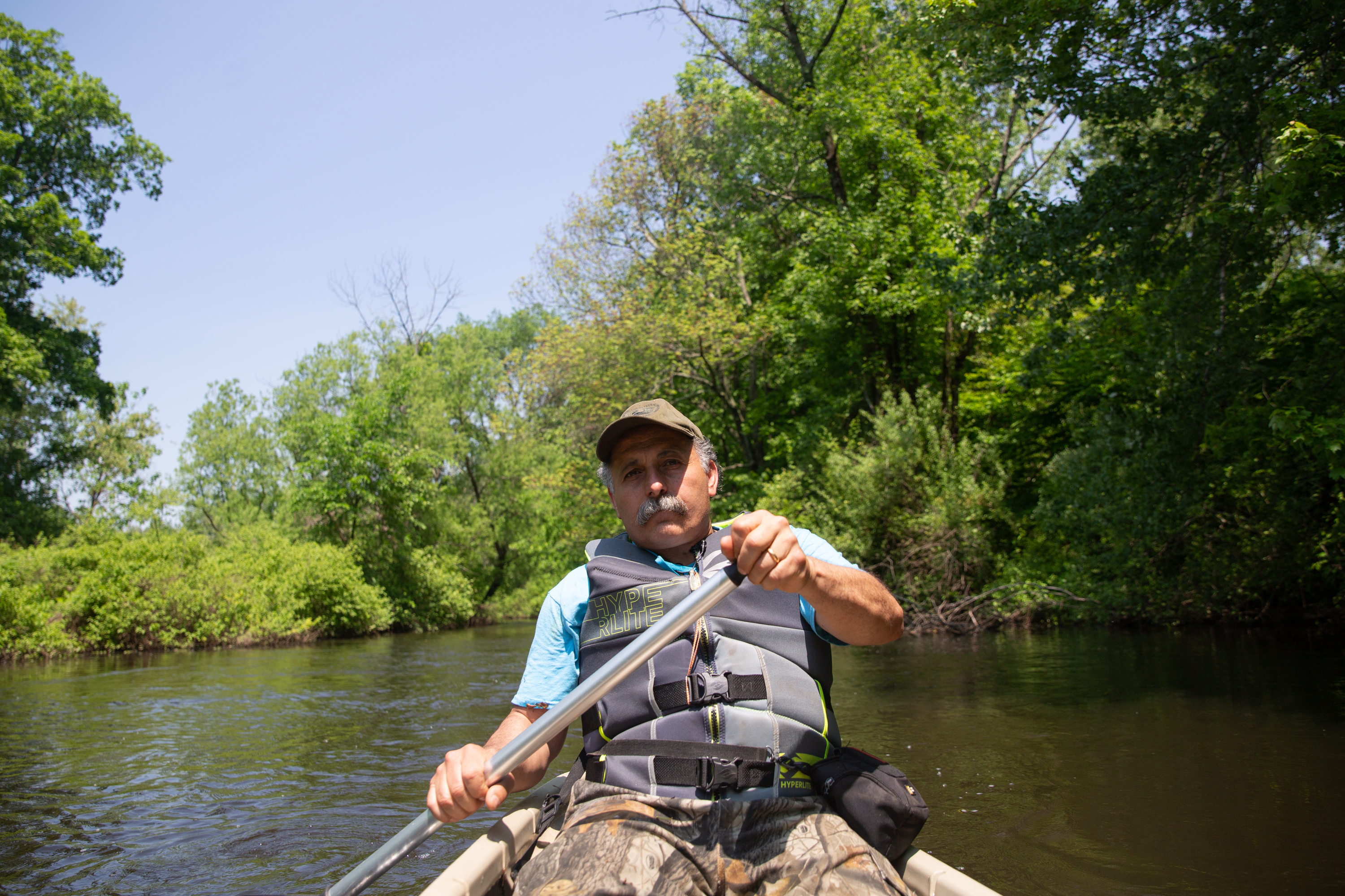 Biologist Pete Picone. Photo by Patrick Skahill for Connecticut Public Radio