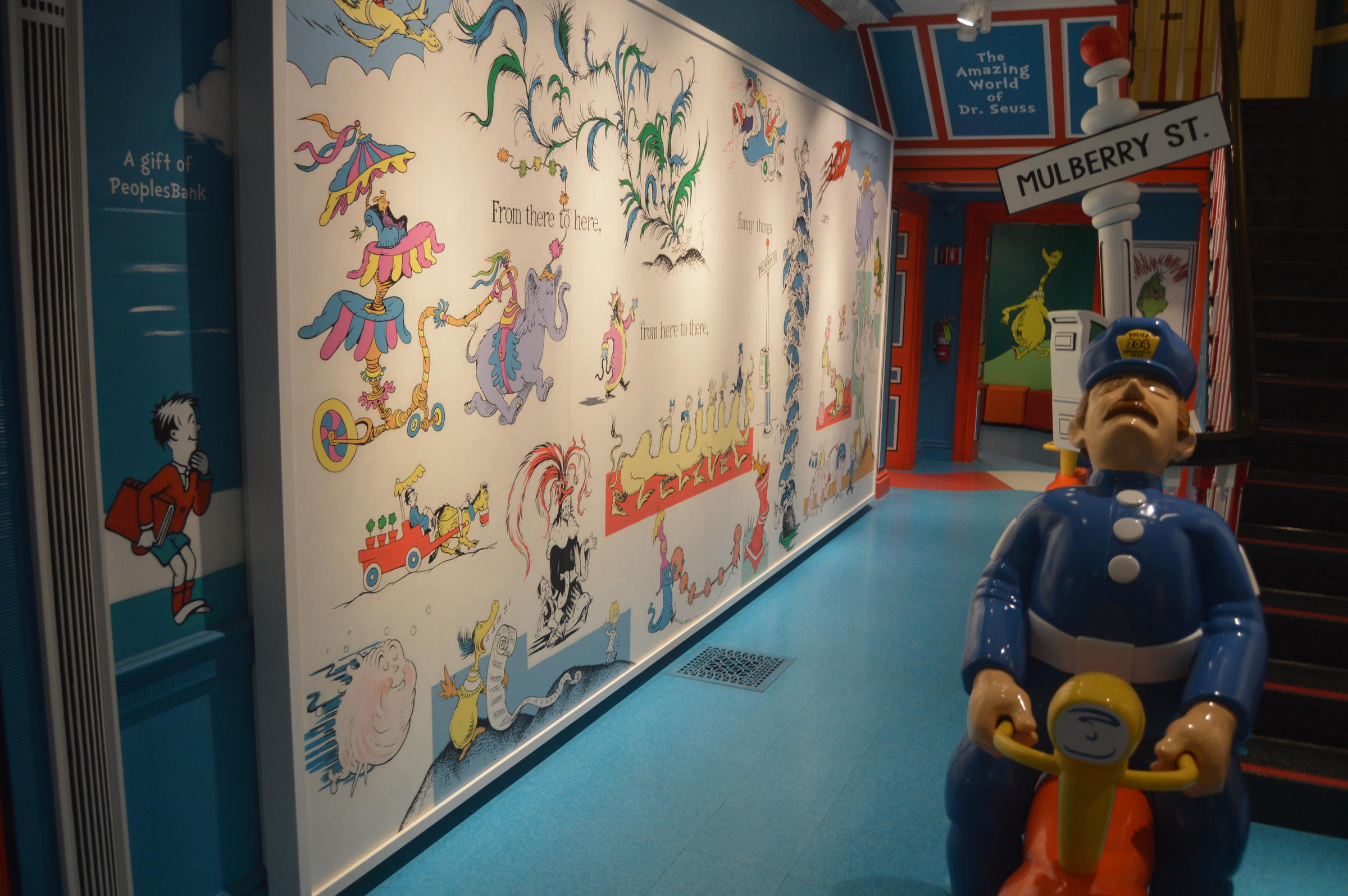 The Dr. Suess Museum in Springfield, Massachusetts. Photo by Sean Teehan for NEPR