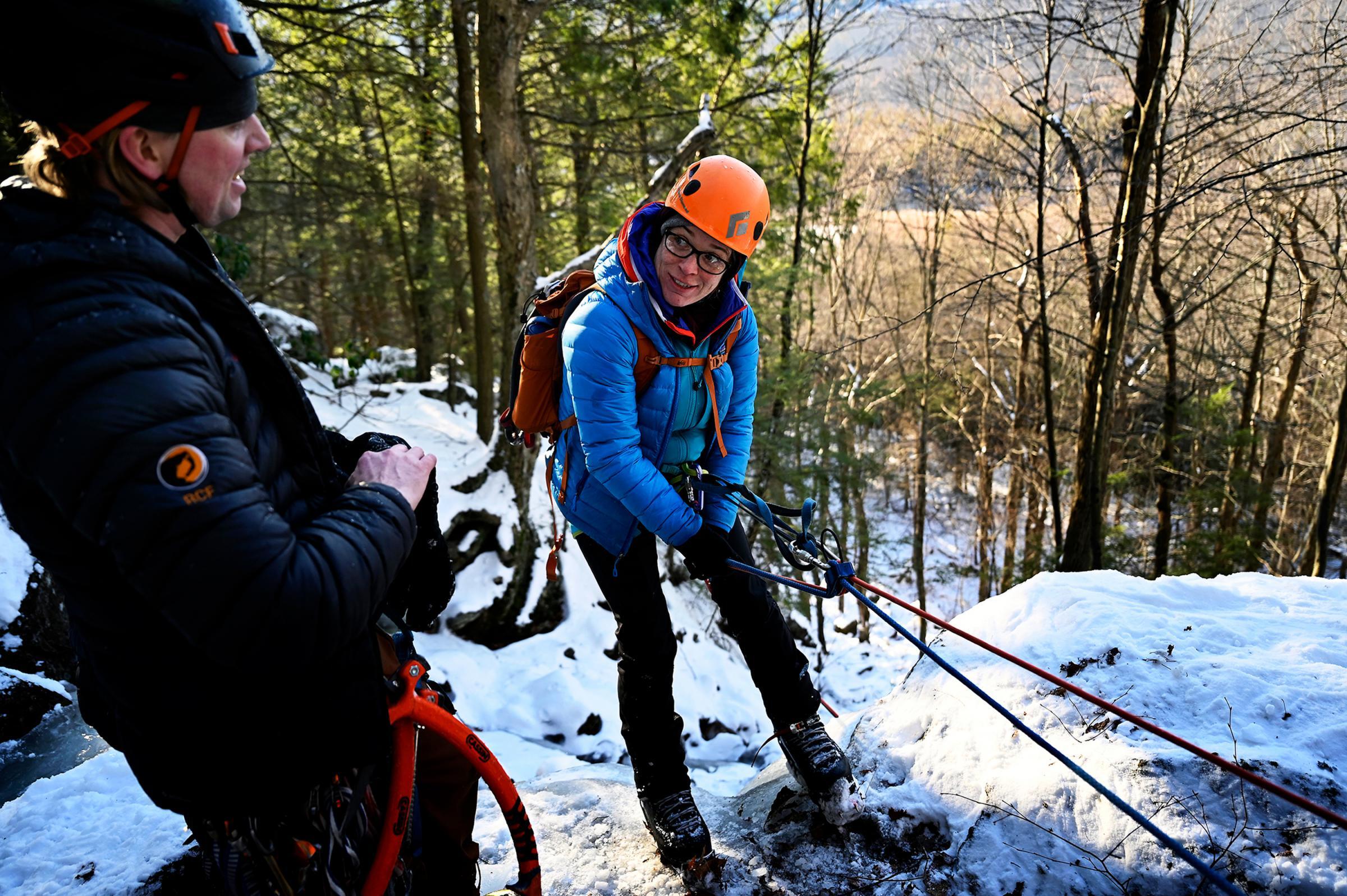 Ice Climbing in Southern New England