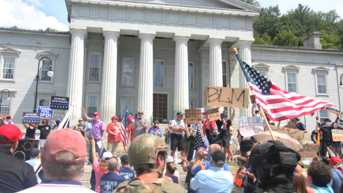 pro-police-rally-blm-montpelier-vpr-elder-connors-20200720