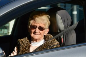 Betty Rozell has been a volunteer driver with One2One in Rutland, Vt., for three years. The 84-year-old drives nearly every week day for the nonprofit, which helps people 60 and older who can't drive themselves. "I like to stay busy," Rozell says. "And it feels good to help."