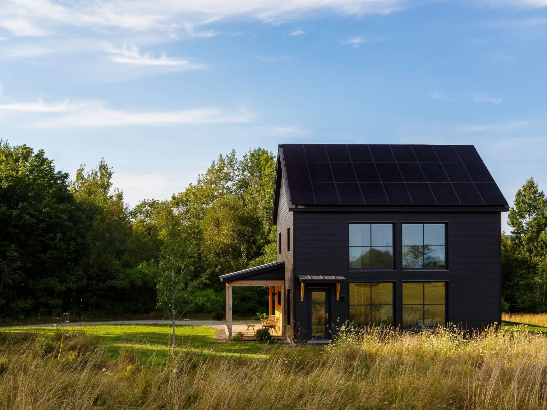 A passive house in the town of Hope designed by GO Logic.